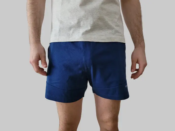 PANTALONCINI A MEZZA COSCIA BLU SCURO (S)